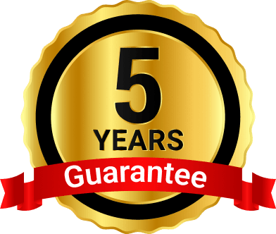 5 Years Guarantee