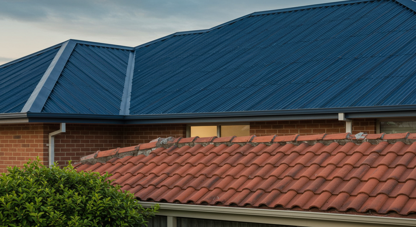 colorbond roof vs tile roof​
